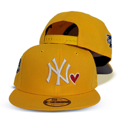 Yellow New York Yankees Gray Bottom 2000 World Series New Era 9Fifty Snapback