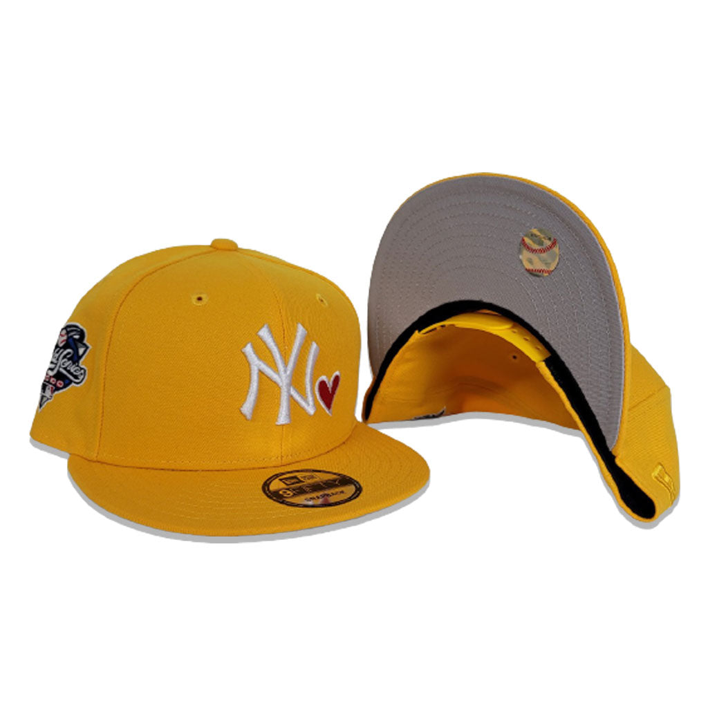 Yellow New York Yankees Gray Bottom 2000 World Series New Era 9Fifty Snapback