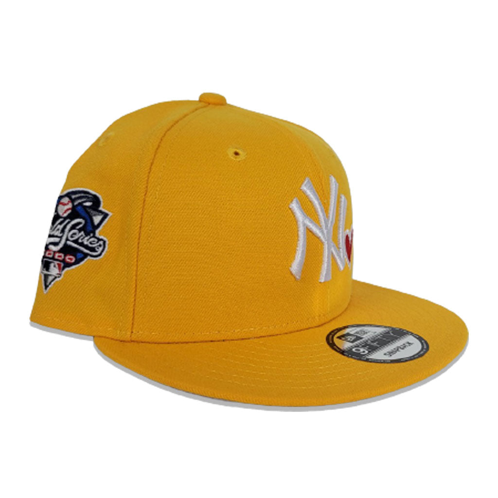 Yellow New York Yankees Gray Bottom 2000 World Series New Era 9Fifty Snapback