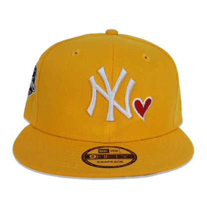 Yellow New York Yankees Gray Bottom 2000 World Series New Era 9Fifty Snapback