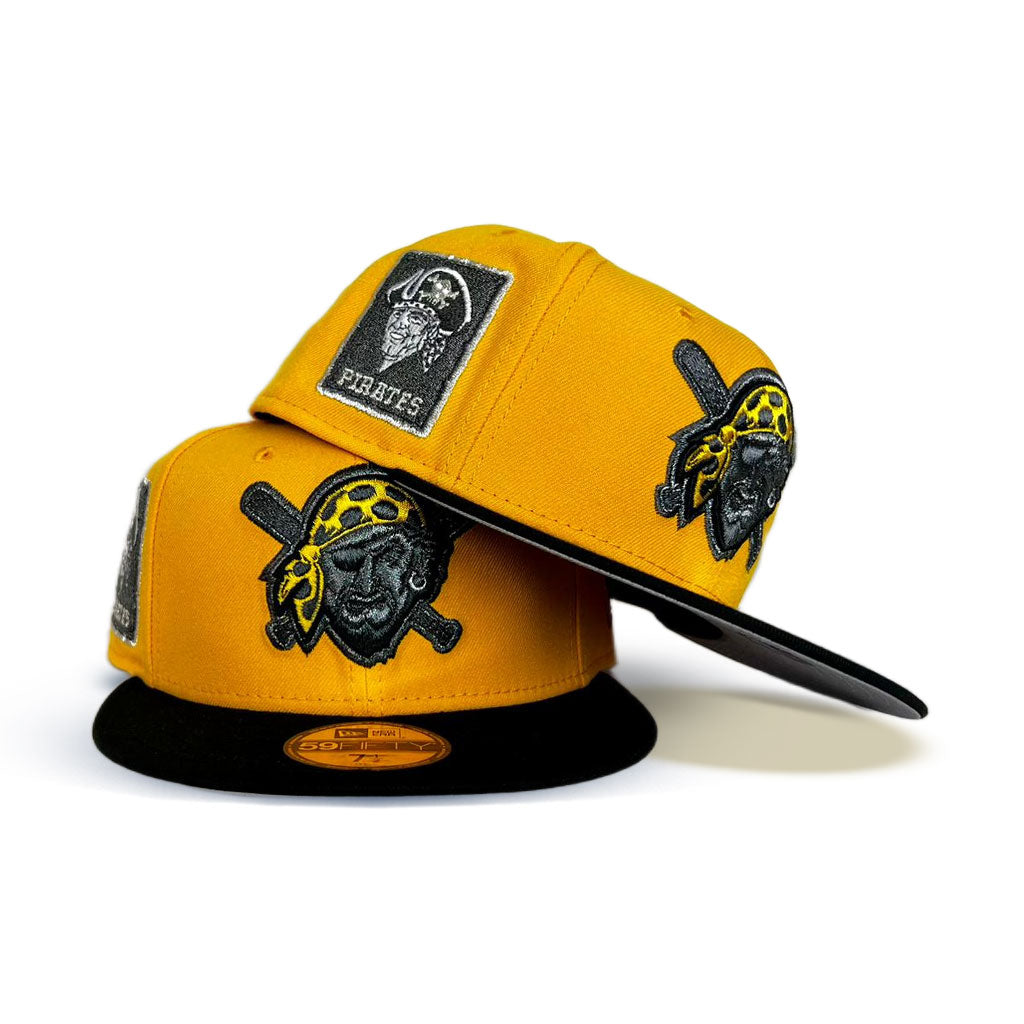 Yellow Pittsburgh Pirates Black Visor