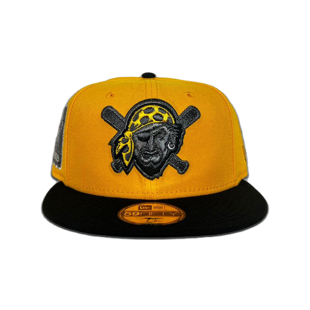 Yellow Pittsburgh Pirates Black Visor