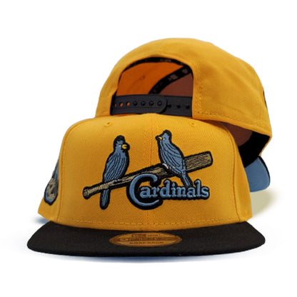 Yellow St. Louis Cardinals Icy Blue Bottom 1934 World Series Side Patch 9Fifty New Era Snapback