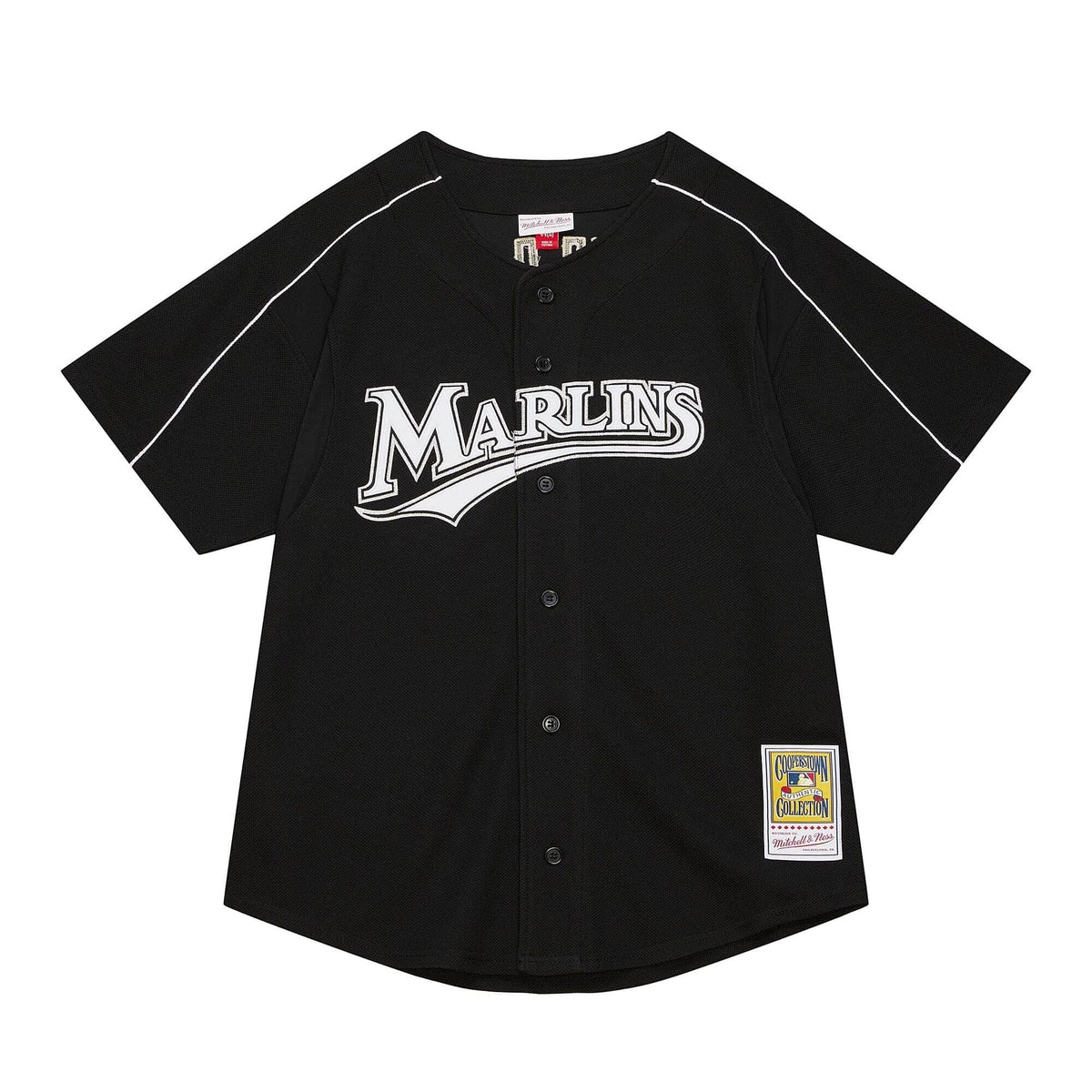 Florida Marlins Dontrelle Willis Mitchell & Ness 2003 Black Cooperstown Collection Mesh Batting Practice Jersey