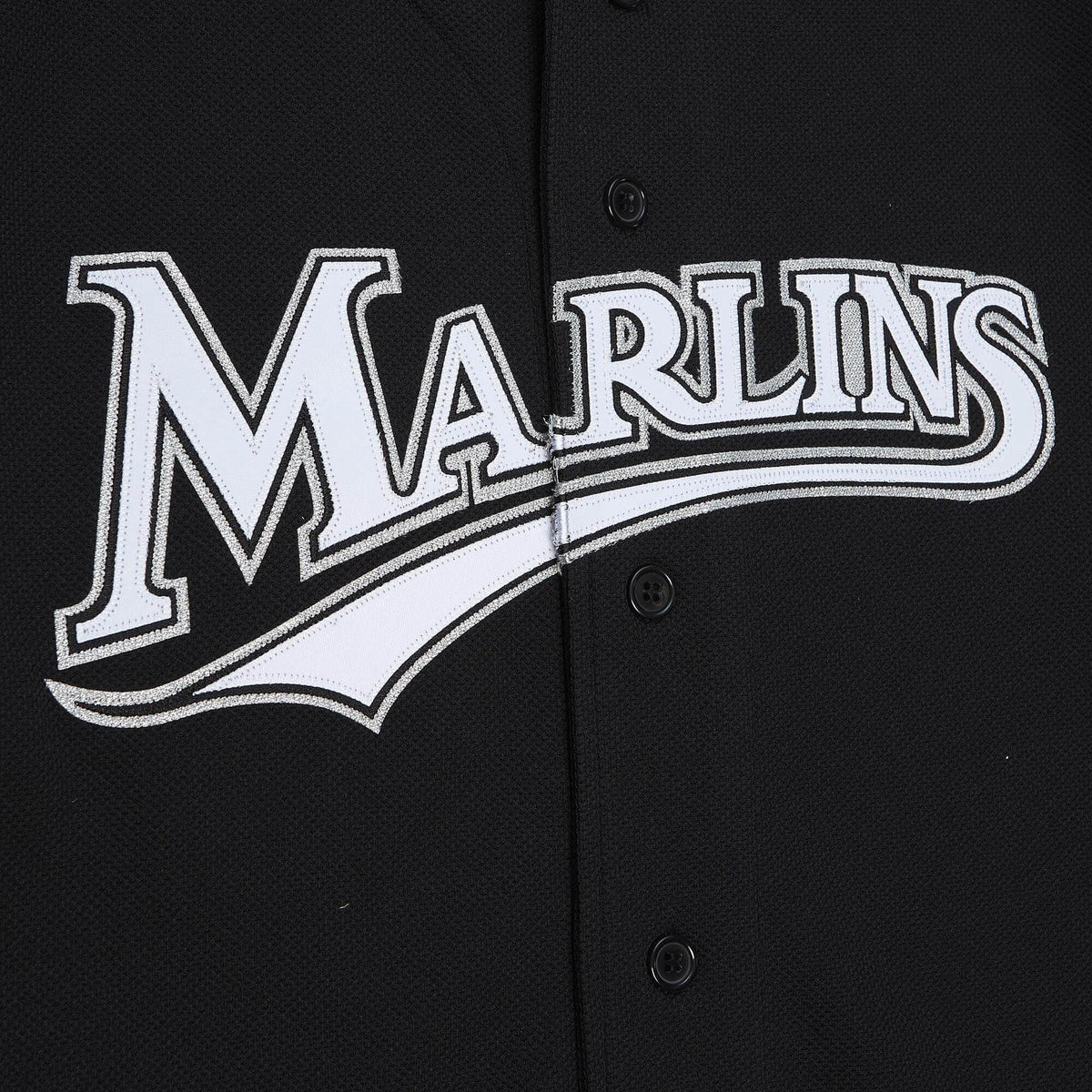 Florida Marlins Dontrelle Willis Mitchell & Ness 2003 Black Cooperstown Collection Mesh Batting Practice Jersey