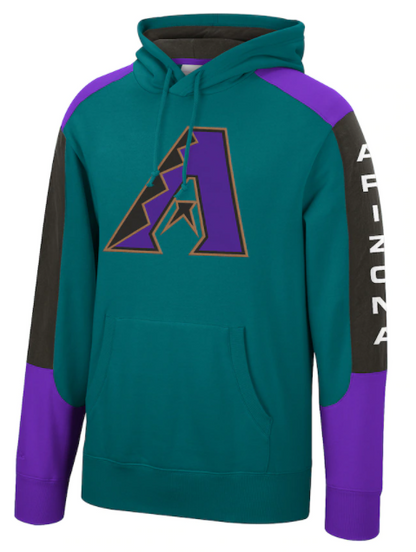 Mitchell & Ness Arizona Diamondbacks Fusion Fleece Hoodie