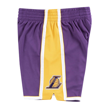 Authentic Mitchell & Ness Los Angeles Lakers Road 2008-09 Shorts