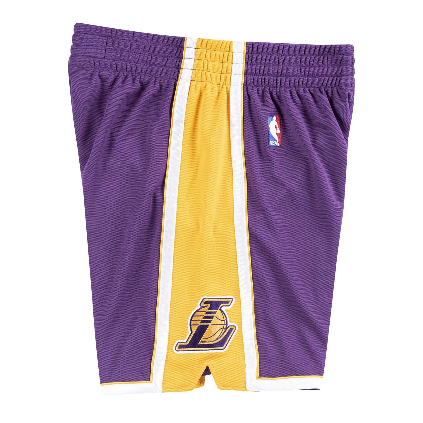 Authentic Mitchell & Ness Los Angeles Lakers Road 2008-09 Shorts