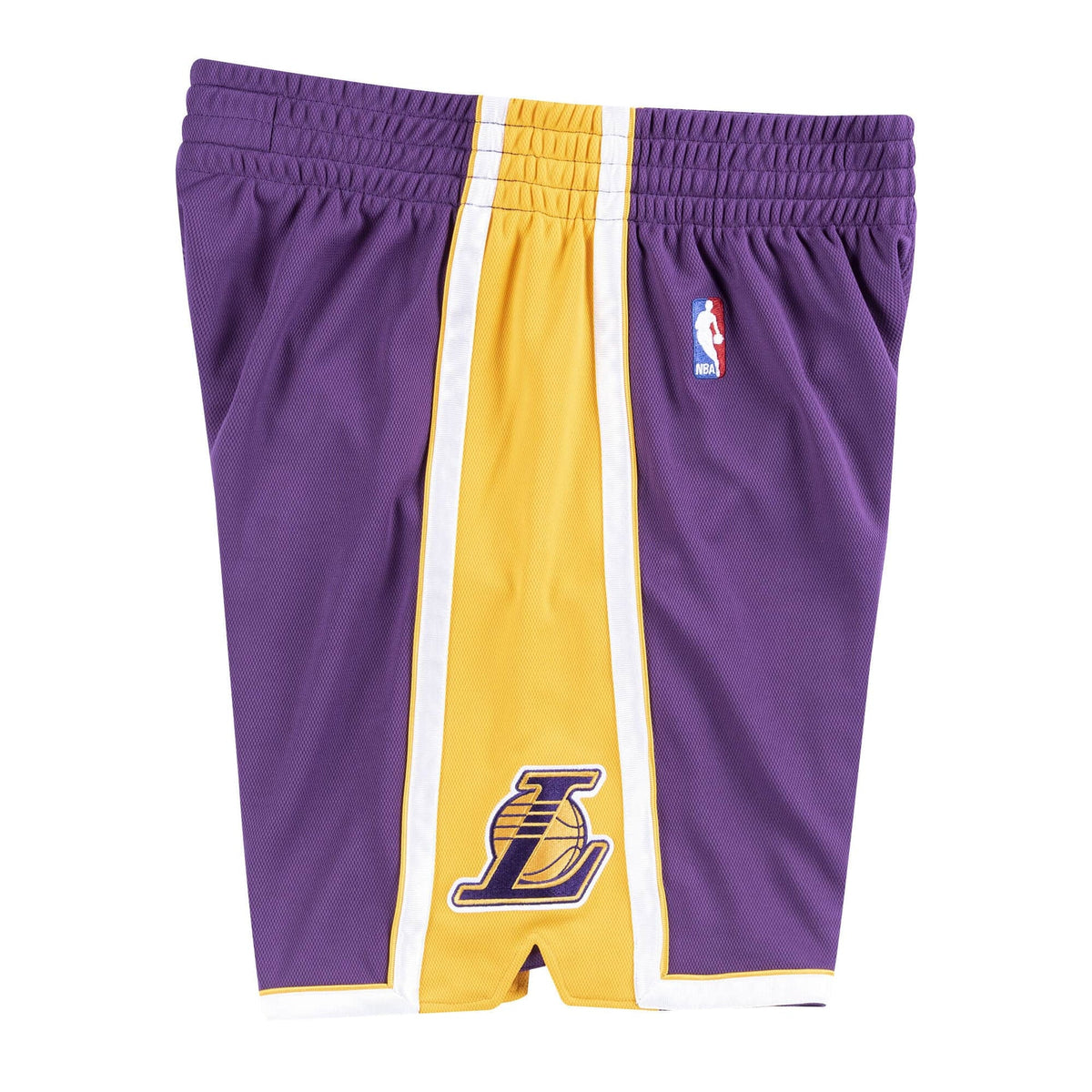 Authentic Mitchell & Ness Los Angeles Lakers Road 2008-09 Shorts