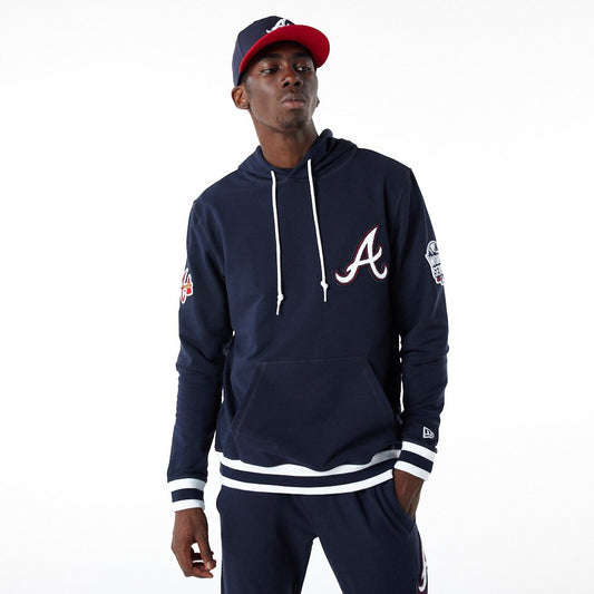 Navy Blue Atlanta Braves 2021 Atlanta Braves New Era Elite Hoodie