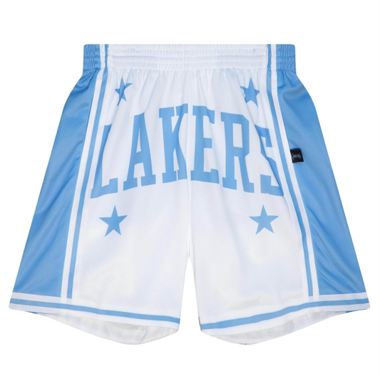 Mitchell & Ness Big Face Los Angeles Lakers Shorts
