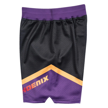 Mitchell & Ness Black Phoenix Suns 1996-97 Men's Authentic NBA Shorts