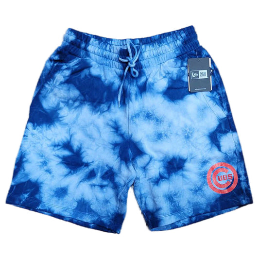New Era Chicago Cubs All Over Tie Dye Sweatshirt Shorts