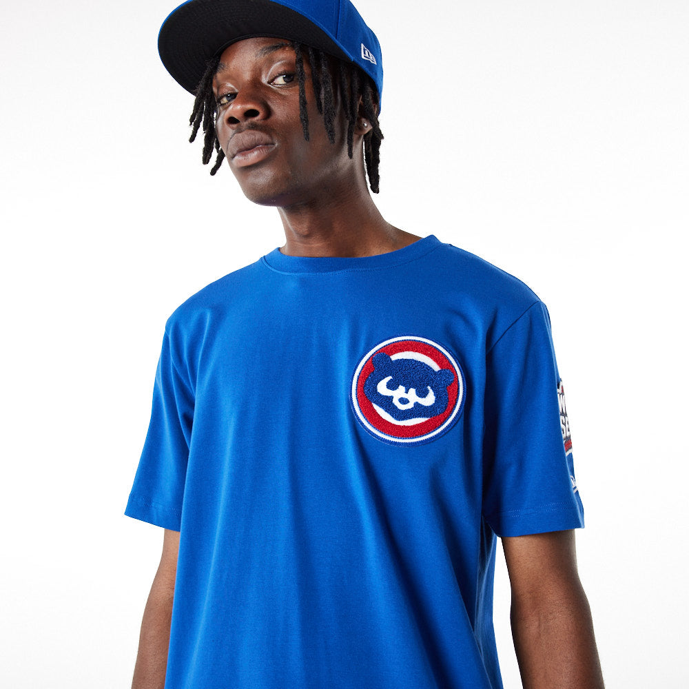 Royal Blue Chicago Cubs 2015 World Series New Era Elite T-Shirt