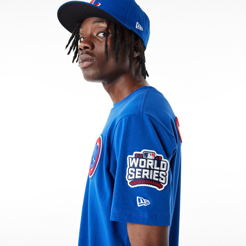 Royal Blue Chicago Cubs 2015 World Series New Era Elite T-Shirt