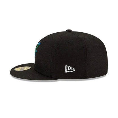 Black Chicago White Sox Icy Blue Bottom 2005 World Series Side Patch Bloom New Era 59Fifty Fitted