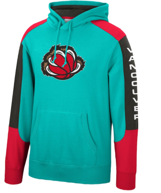Mitchell & Ness Vancouver Grizzlies Fusion Fleece Hoodie
