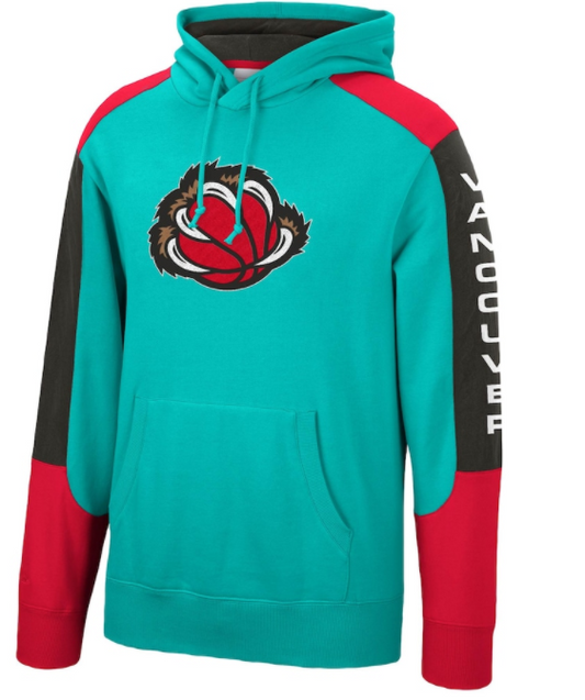 Mitchell & Ness Vancouver Grizzlies Fusion Fleece Hoodie