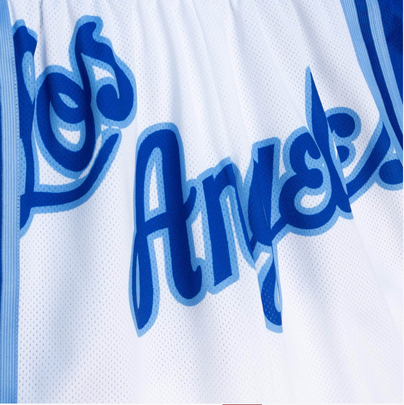 Mitchell & Ness Big Face Los Angeles Lakers Shorts