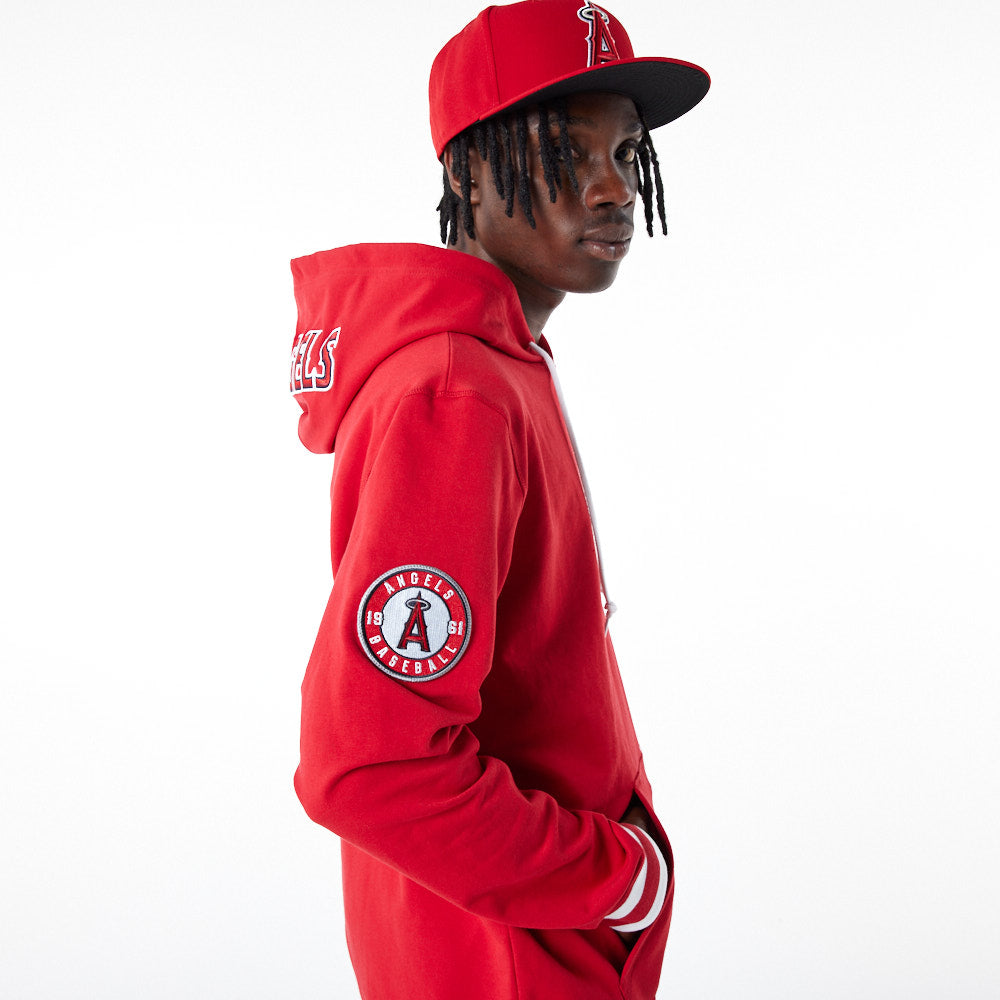 Red Los Angeles Angels 2002 World Series New Era Elite Hoodie