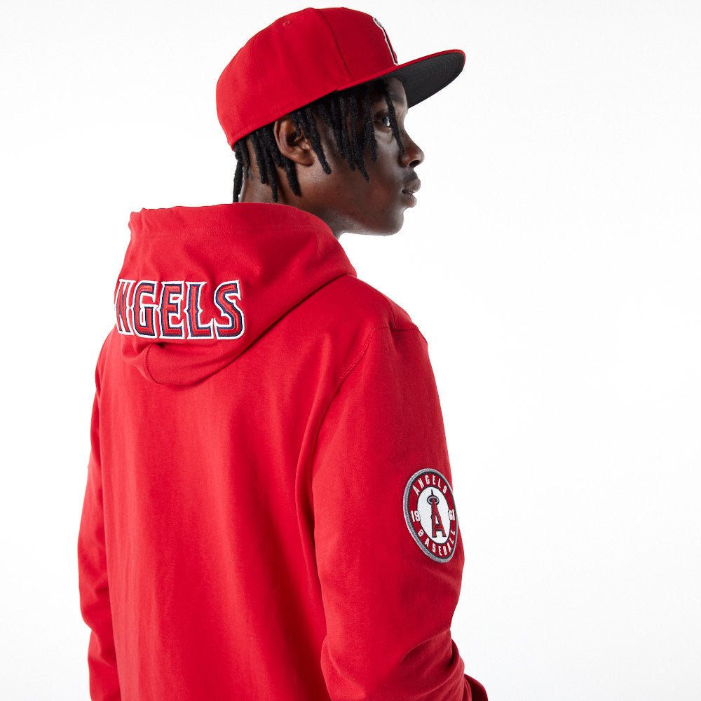 Red Los Angeles Angels 2002 World Series New Era Elite Hoodie