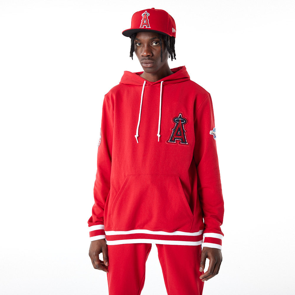 Red Los Angeles Angels 2002 World Series New Era Elite Hoodie