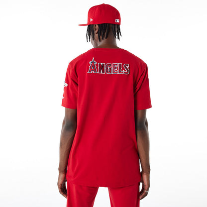 Red Los Angeles Angels 2002 World Series New Era Elite T-Shirt