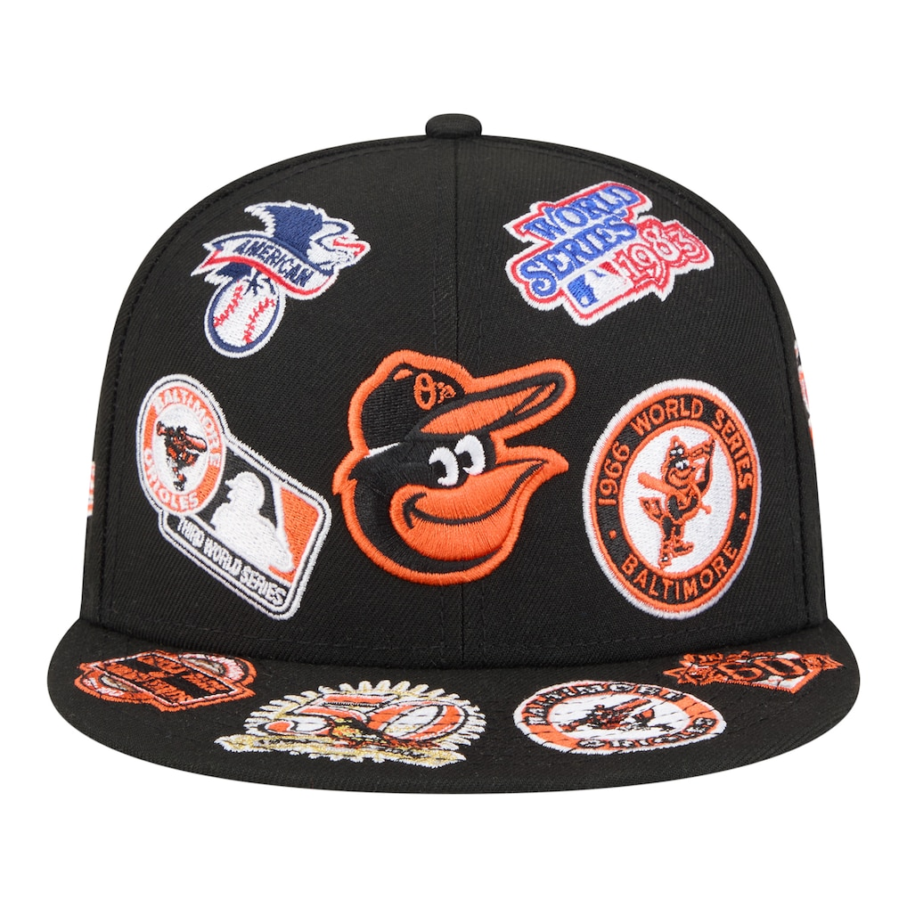 New Era Baltimore Orioles 'All Over' 59FIFTY Fitted Black