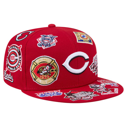 New Era Cincinnati Reds 'All Over' 59FIFTY Fitted Red