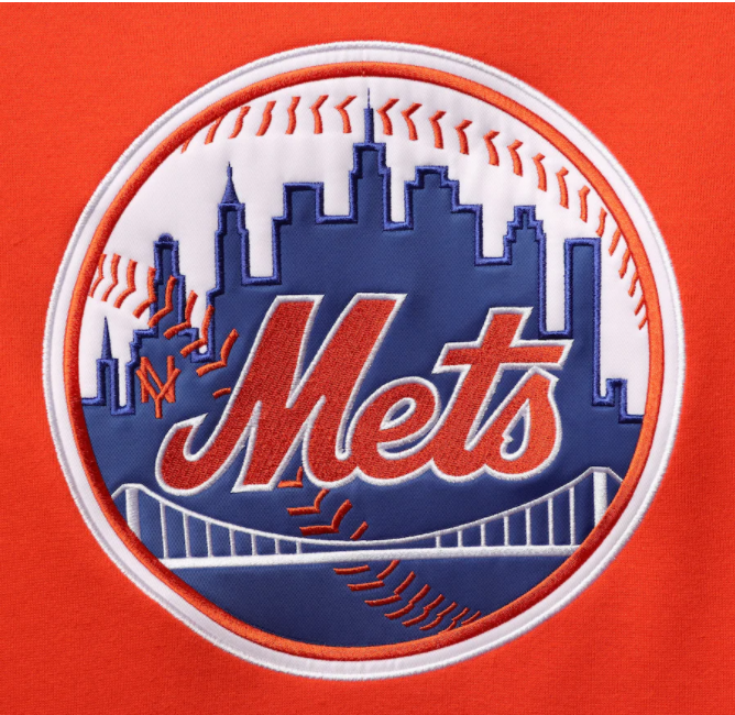 Mitchell & Ness New York Mets Fusion Fleece Hoodie