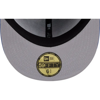 New Era New York Mets'All Over' 59FIFTY Fitted Royal Blue