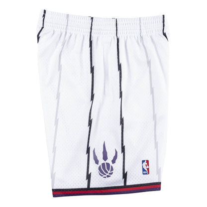 Toronto Raptors 1998 - 99 Mitchell & Ness White Swingman Shorts