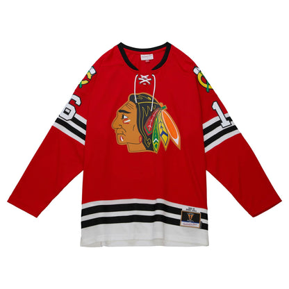 Mitchell & Ness Blue Line Bobby Hull Chicago Blackhawks 1960 Authentic Hockey Jersey