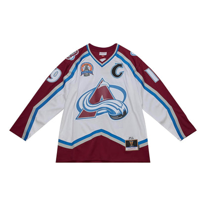 Mitchell & Ness Blue Line Joe Sakic Colorado Avalanche 2000 Authentic Hockey Jersey
