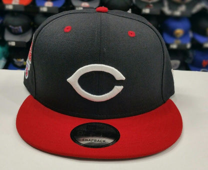 New Era MLB 9Fifty Cincinnati Reds 1976 World Series Black / Red snapback Hat