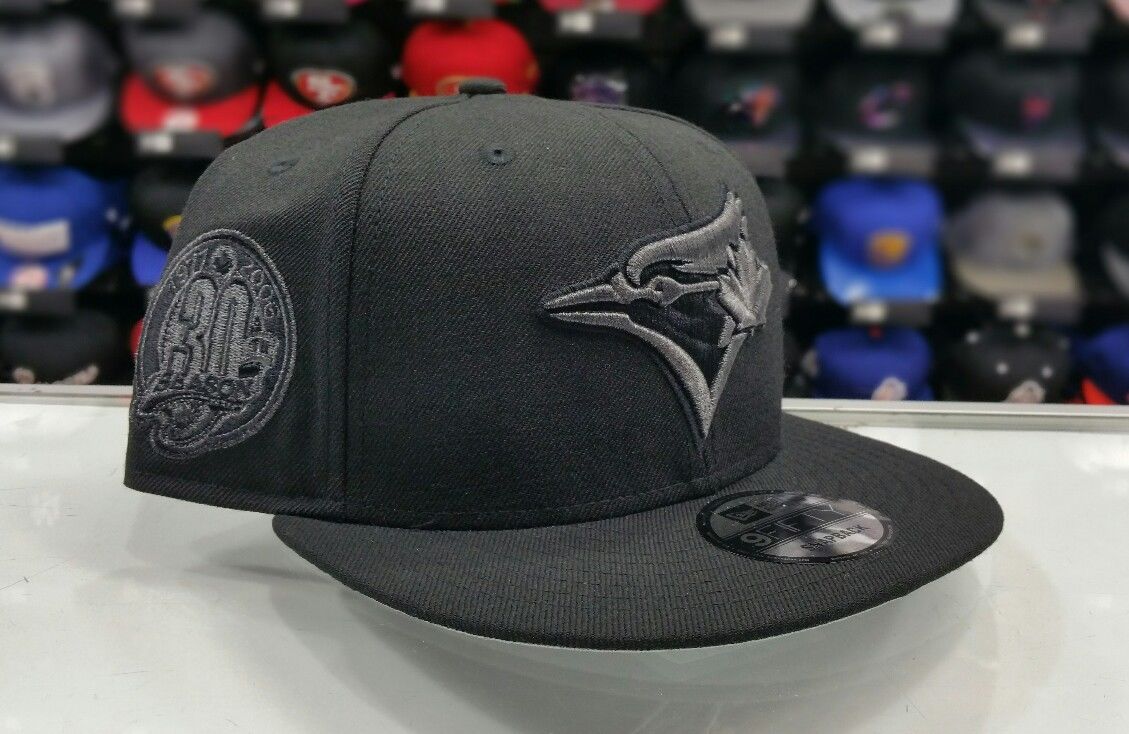 Exclusive New Era MLB Black Toronto Blue Jays 9Fifty snapback Hat