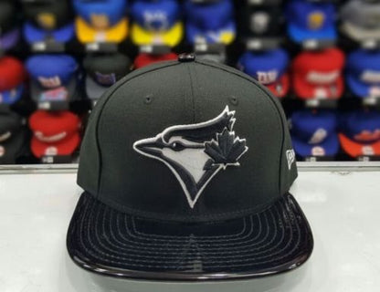 New Era 950 Original fit Toronto Blue Jays Black Patent Leather snapback Hat