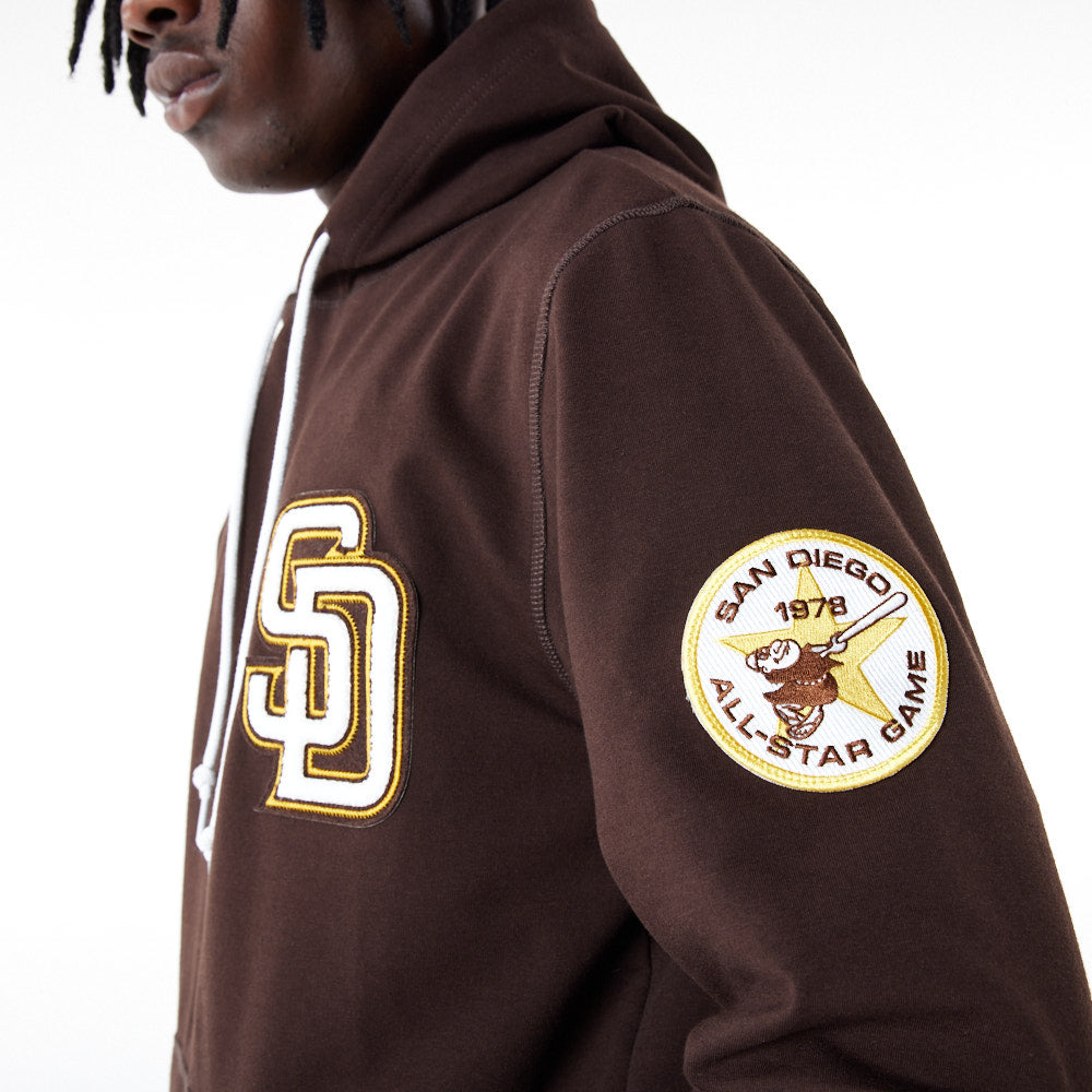 Brown San Diego Padres 1978 All Star Game New Era Elite Hoodie