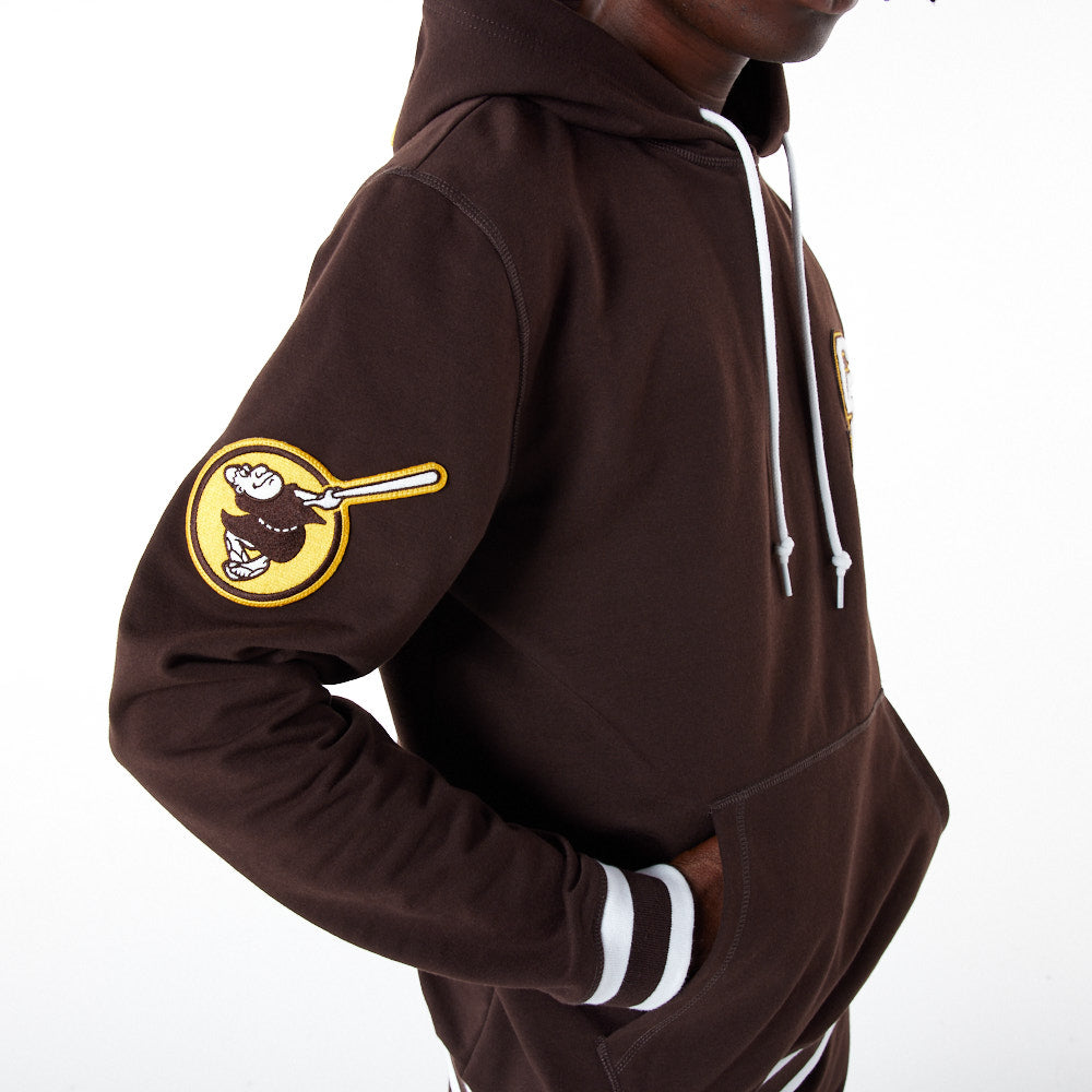 Brown San Diego Padres 1978 All Star Game New Era Elite Hoodie