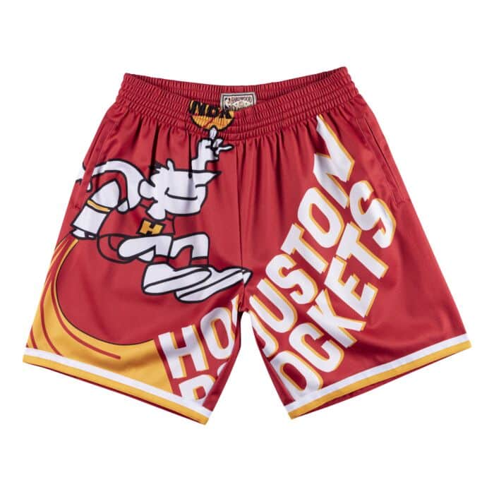 Mitchell & Ness 1996 Houston Rockets Big Face Shorts