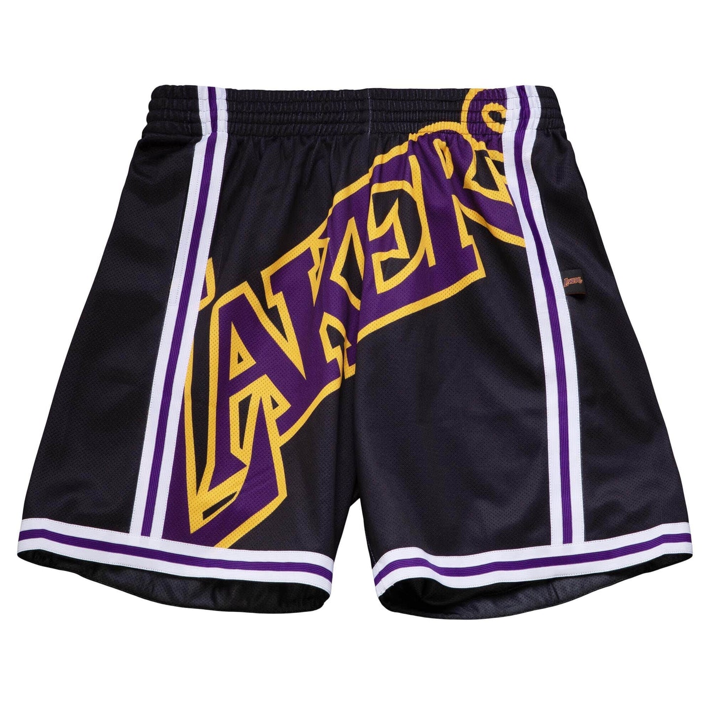 Mitchell & Ness Big Face Los Angeles Lakers Black Shorts