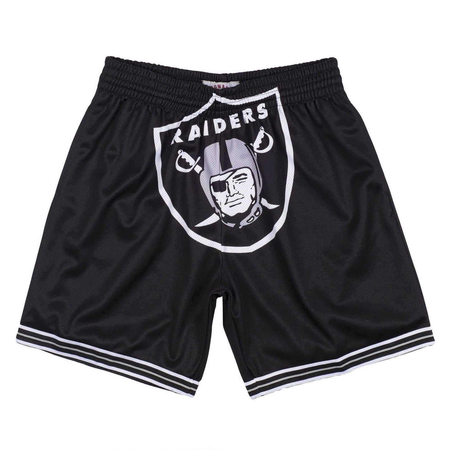 Mitchell & Ness Big Face Oakland Raiders Black Shorts