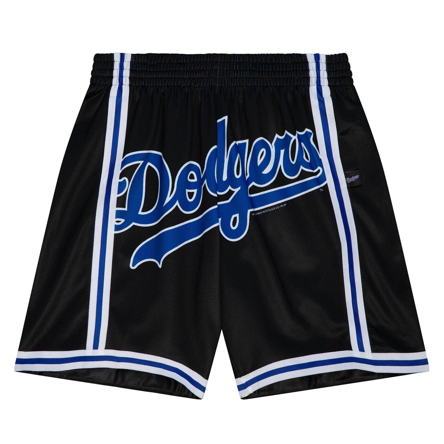 Mitchell & Ness Big Face Los Angeles Dodgers Black Shorts