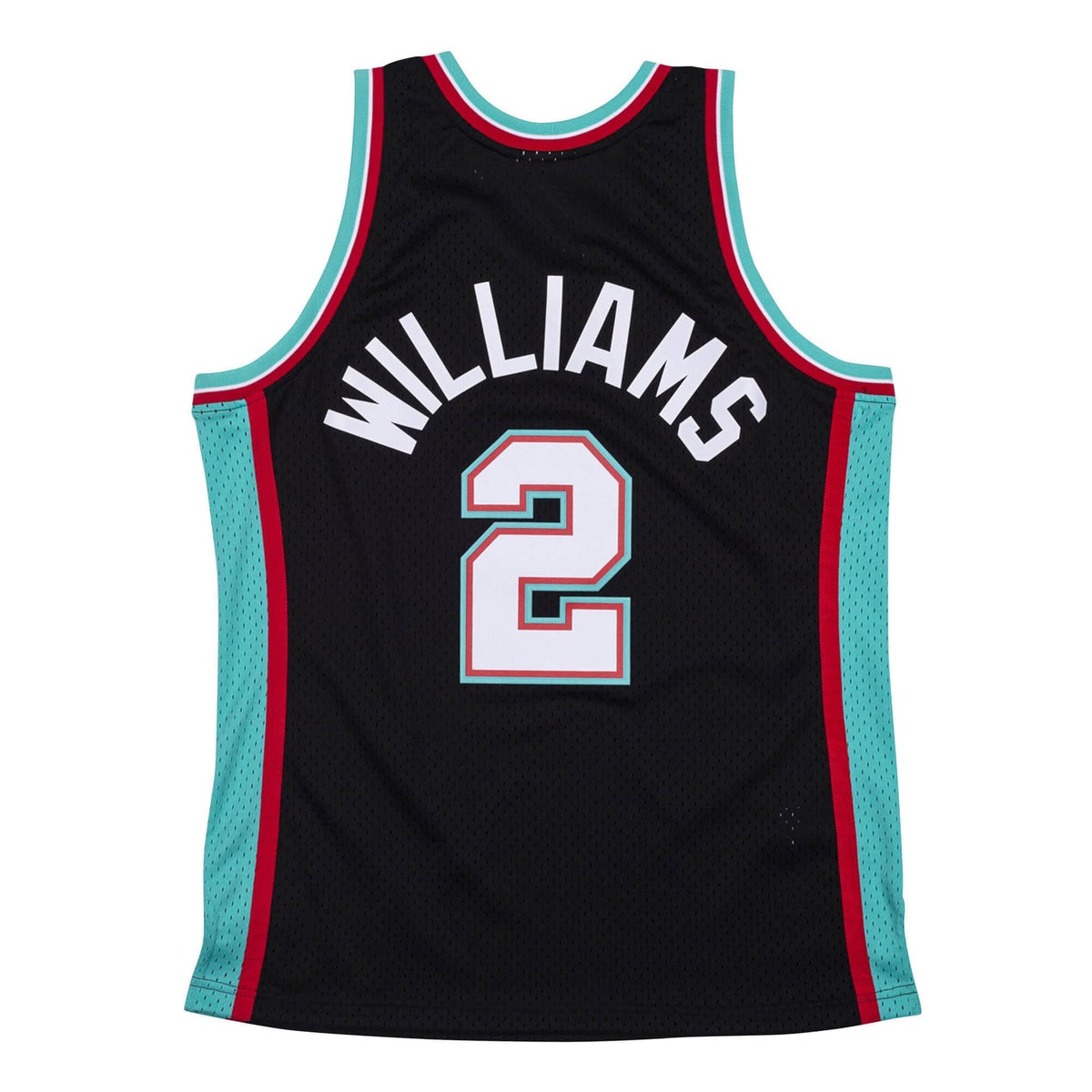 Memphis Grizzlies 2001-02 Jason Williams Mitchell & Ness Black Swingman Jersey