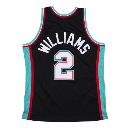Memphis Grizzlies 2001-02 Jason Williams Mitchell & Ness Black Swingman Jersey