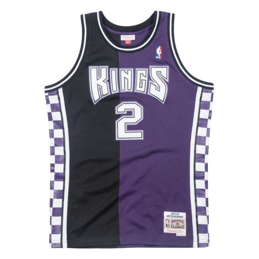 Sacramento Kings 1994-95 Mitch Richmond Mitchell & Ness Black Swingman Jersey