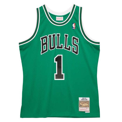 Chicago Bulls 2008-09 Derrick Rose Mitchell & Ness Swingman Jersey