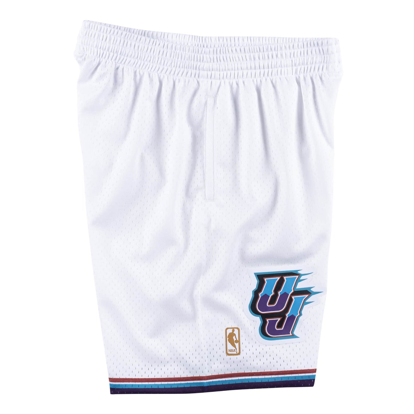 Utah Jazz 1996 - 97 Mitchell & Ness White Swingman Shorts