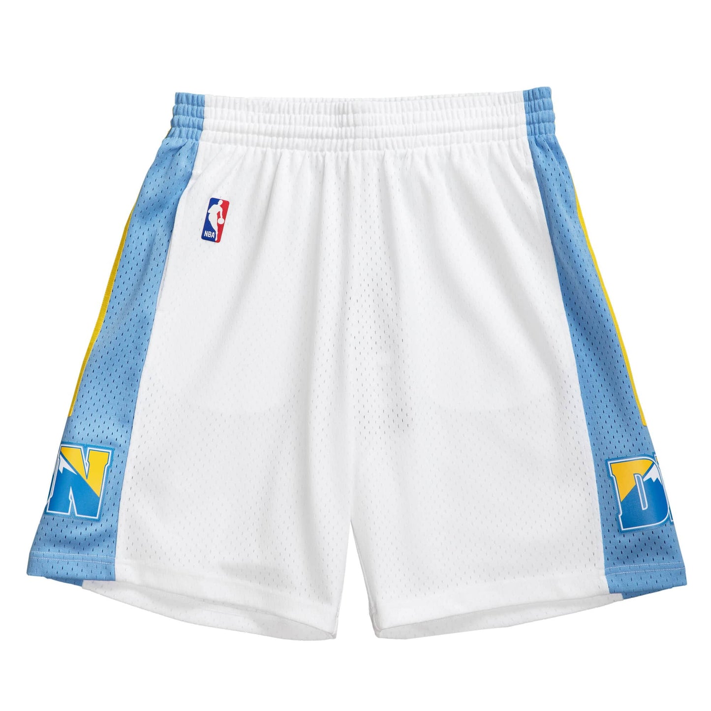 Denver Nuggets 2006 - 07 Mitchell & Ness White Swingman Shorts
