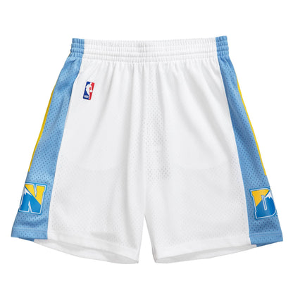 Denver Nuggets 2006 - 07 Mitchell & Ness White Swingman Shorts